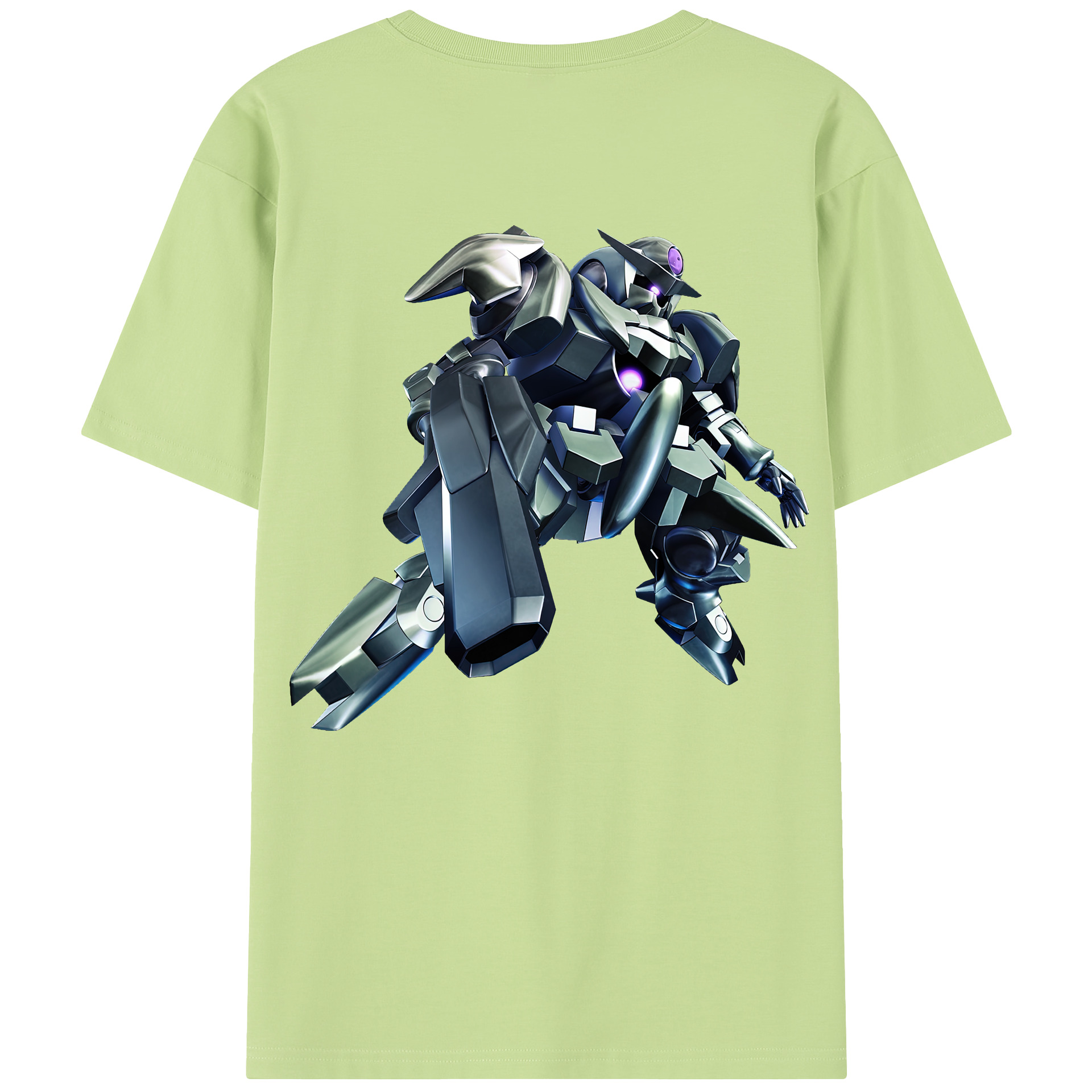 （画像用） 機動戦士ガンダム Mobile Suit Gundam 綿100％半袖Tシャツ（背面プリント）